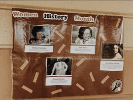 Women's History Month Bulletin